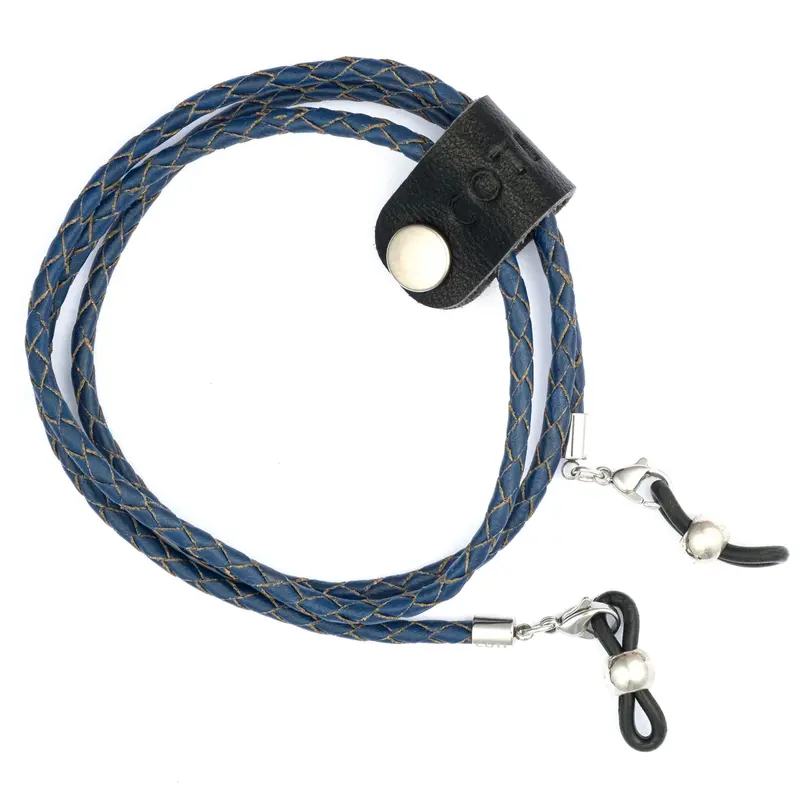 Coti Equipment Elements Bolo Leather Cord Navy Blue